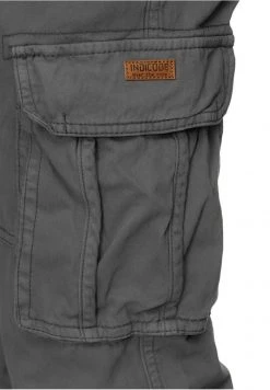 INDICODE JEANS WILLIAM - Pantalon Cargo - Iron -INDICODE Boutique 61c0b90da1ea458eaeb815942447908e