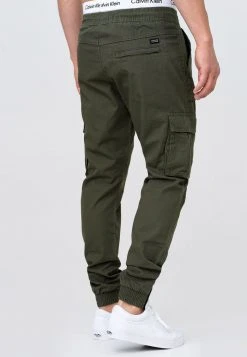 INDICODE JEANS Pantalon Cargo - Army -INDICODE Boutique 61f5f750aaba4630933a963c461a9235