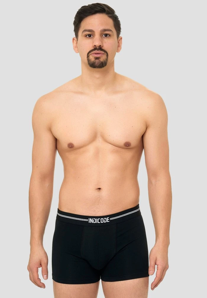 INDICODE JEANS 7 PACK - Shorty - White/grey/black 1 INDICODE JEANS 7 PACK - Shorty - White/grey/black