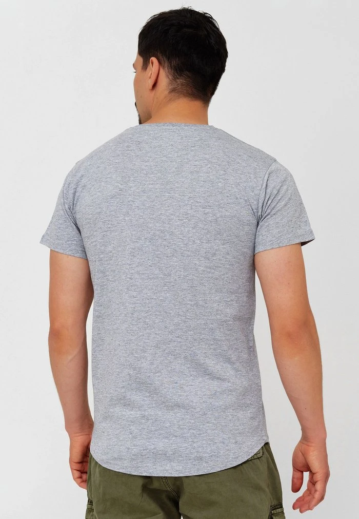 INDICODE JEANS 3 PACK - T-shirt Basique - Lt Grey Mix 3 INDICODE JEANS 3 PACK - T-shirt Basique - Lt Grey Mix – Image 3
