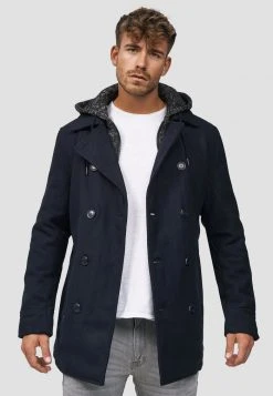 INDICODE JEANS Manteau Court - Dark Blue