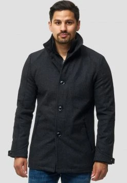 INDICODE JEANS MÄNTEL BRITTANY - Veste Mi-saison - Anthracite -INDICODE Boutique 6437075cdd2c4f869a0e012b7b81d486