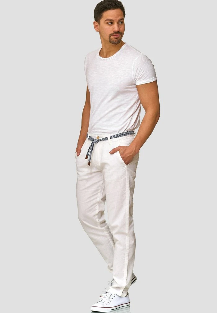 INDICODE JEANS HAVER - Pantalon Classique - Blue Wave 2 INDICODE JEANS HAVER - Pantalon Classique - Blue Wave – Image 2