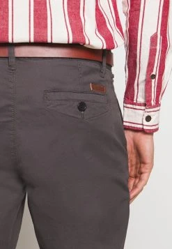 INDICODE JEANS GOVER - Chino - Dark Grey -INDICODE Boutique 664d9a8c4352412c9b768dfb9bfe27c9