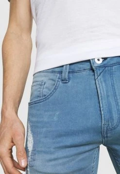 INDICODE JEANS COMMERCIAL KEN HOLES - Short En Jean - Blue Wash 11 INDICODE JEANS COMMERCIAL KEN HOLES - Short En Jean - Blue Wash -INDICODE Boutique 66ffb1d8d98b42f58337710db7abba34