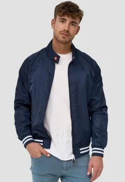 INDICODE JEANS AYSER - Blouson Bomber - Navy 10 INDICODE JEANS AYSER - Blouson Bomber - Navy -INDICODE Boutique 677c4bd17b884422beec3f8bd068f23a
