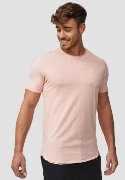 INDICODE JEANS WILBUR - T-shirt Imprimé - Light Pink -INDICODE Boutique 678c1de6488b4256afd9f1687b69a049