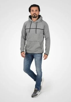 INDICODE JEANS IDNANTICOKE - Sweat à Capuche - Grey Mix -INDICODE Boutique 68373d4f8e274e369bc76e3163953111