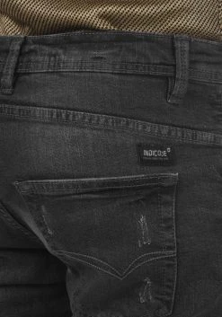 INDICODE JEANS IDALDERSGATE - Jean Slim - Dark Grey -INDICODE Boutique 68b7dce077824807a5d75381d9507d1a