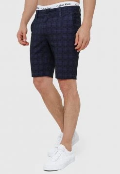 INDICODE JEANS AALBORG - Short - Navy Check -INDICODE Boutique 68d7151e5fe346689f8392359e1ebfcc