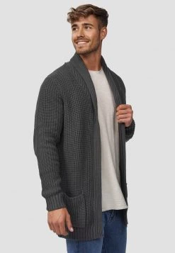 INDICODE JEANS ANAHEIM - Gilet - Dk Grey 9 INDICODE JEANS ANAHEIM - Gilet - Dk Grey -INDICODE Boutique 698dbbc08c9f414c886b3058e672274f