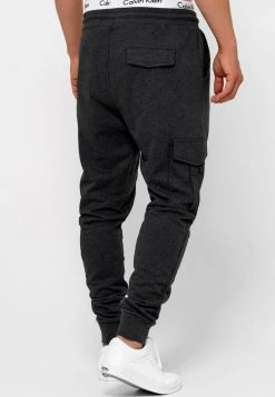 INDICODE JEANS BENDNER - Pantalon Cargo - Charcoal Mix -INDICODE Boutique 6a49b97e75af4e17bfe77c7f0ce75ede