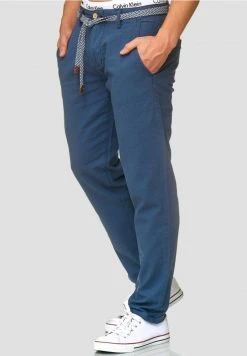 INDICODE JEANS HAVER - Pantalon Classique - Dark Denim