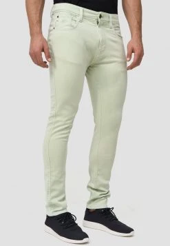 INDICODE JEANS MILOS - Jean Slim - Sea Foam -INDICODE Boutique 6c194fc68ddb4d559ea6fc1935a993fb