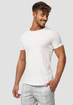 INDICODE JEANS WILBUR - T-shirt Imprimé - Weiß -INDICODE Boutique 6c61baa7702a41a188232c9cb1688908