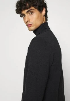 INDICODE JEANS BURNS - Pullover - Charcoal Mix -INDICODE Boutique 6d93ab2fb51a4d0a82eb526d5a377102