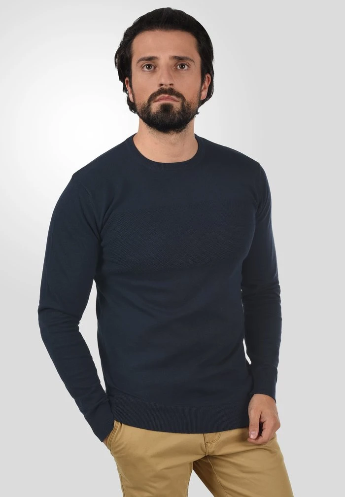 INDICODE JEANS IDERNESTO - Pullover - Navy 1 INDICODE JEANS IDERNESTO - Pullover - Navy