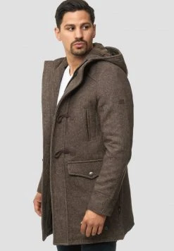 INDICODE JEANS LIAM - Veste D'hiver - Mottled Brown -INDICODE Boutique 6e3adc134cde40a49201d495f6fb65dc
