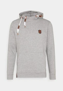 INDICODE JEANS NEVILLY - Sweat à Capuche - Light Grey Mix -INDICODE Boutique 6f3d6079ec1c45e2a3499f2036d73912
