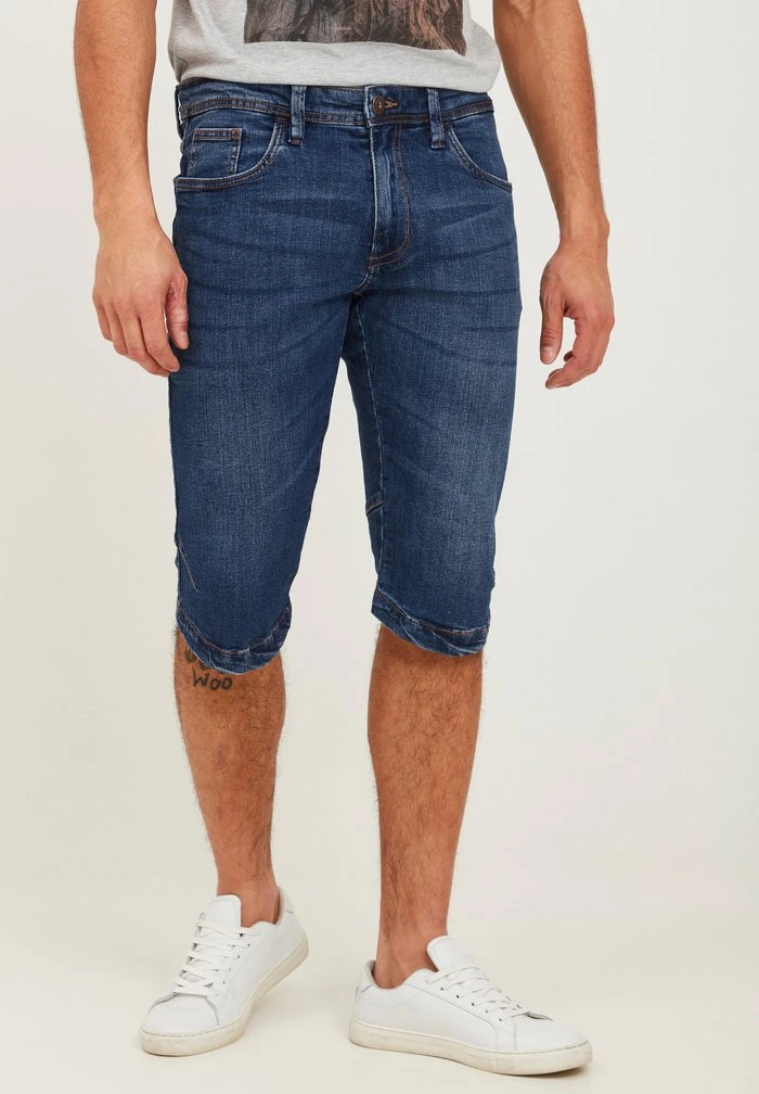 INDICODE JEANS IDQUINCE - Short En Jean - Medium Indigo 1 INDICODE JEANS IDQUINCE - Short En Jean - Medium Indigo