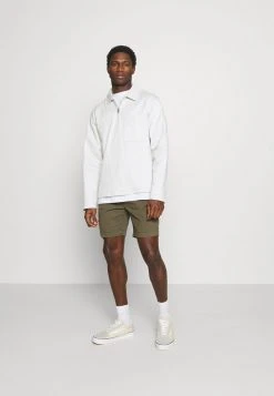 INDICODE JEANS EXCLUSIVE BARNES 2 PACK - Short - Schwarz/oliv