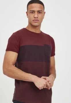 INDICODE JEANS IDMORLER - T-shirt Imprimé - Bordeaux -INDICODE Boutique 70a215c749ad4504bcb0edb52705dcd1