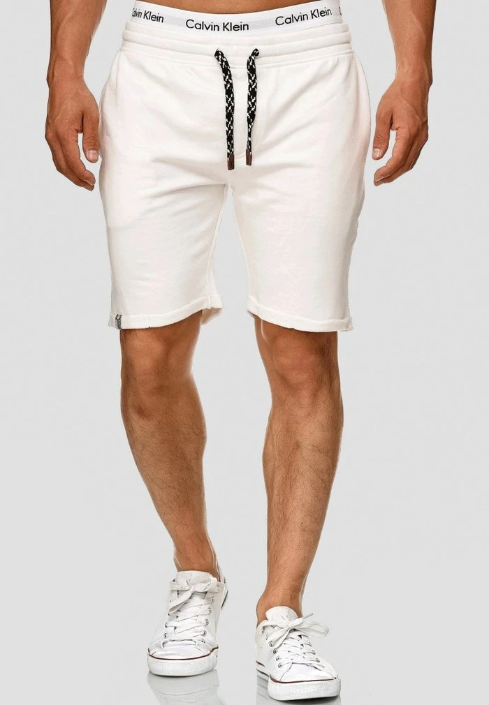 INDICODE JEANS ALDRICH - Short - Off White 1 INDICODE JEANS ALDRICH - Short - Off White