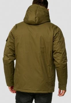 INDICODE JEANS ELMHURTS - Veste Mi-saison - Dark Olive -INDICODE Boutique 7424b5962de14a6bafbaf549b59e4e1e