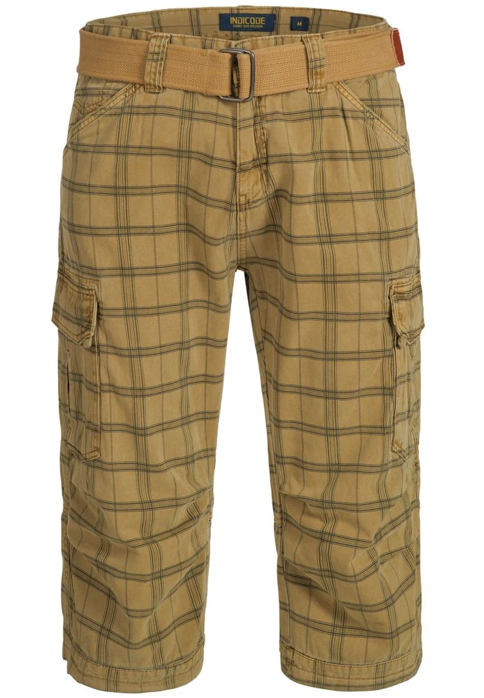 INDICODE JEANS MIT GÜRTEL NICOLAS - Short - Amber 5 INDICODE JEANS MIT GÜRTEL NICOLAS - Short - Amber – Image 5