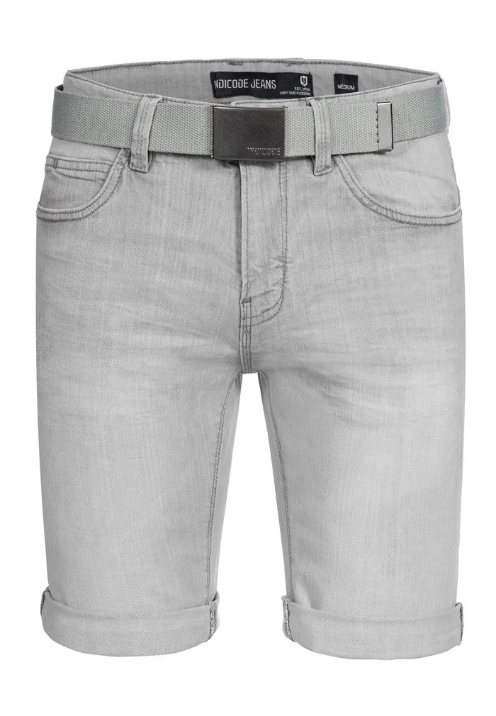 INDICODE JEANS CUBA CADEN - Short En Jean - Grau 5 INDICODE JEANS CUBA CADEN - Short En Jean - Grau – Image 5