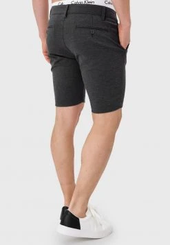 INDICODE JEANS AALBORG - Short - Charcoal Mix -INDICODE Boutique 762102c626064eb8be1cb394f11a48db