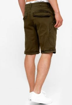 INDICODE JEANS BOSA - Short - Dark Olive -INDICODE Boutique 784592288f024f639b2e91ac5283476a