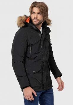 INDICODE JEANS CARPELAN - Veste D'hiver - Black -INDICODE Boutique 79e0883c20d14b73b1f56cf55ed9c030