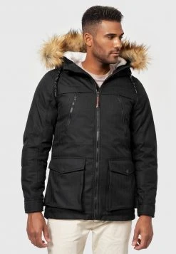 INDICODE JEANS Parka - Black