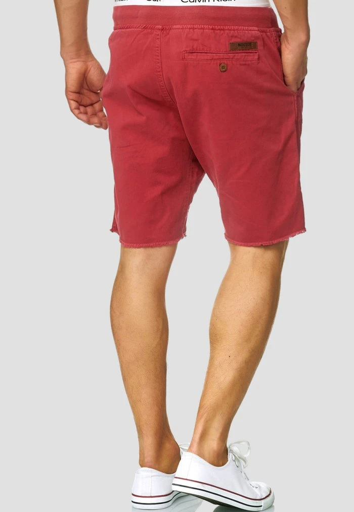INDICODE JEANS CARVER - Short En Jean - Vermillion 3 INDICODE JEANS CARVER - Short En Jean - Vermillion – Image 3