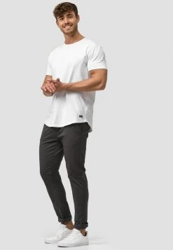 INDICODE JEANS CHERRY - Chino - Dark Grey