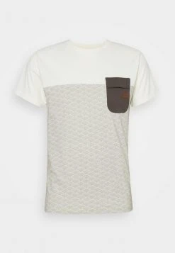 INDICODE JEANS ALFORD - T-shirt Imprimé - Raven