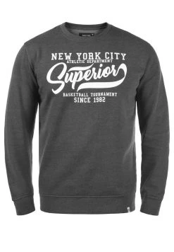 INDICODE JEANS IDGALILERO - Sweatshirt - Grey Mix -INDICODE Boutique 7d430e08705a40bf8c33b1949f4a719a