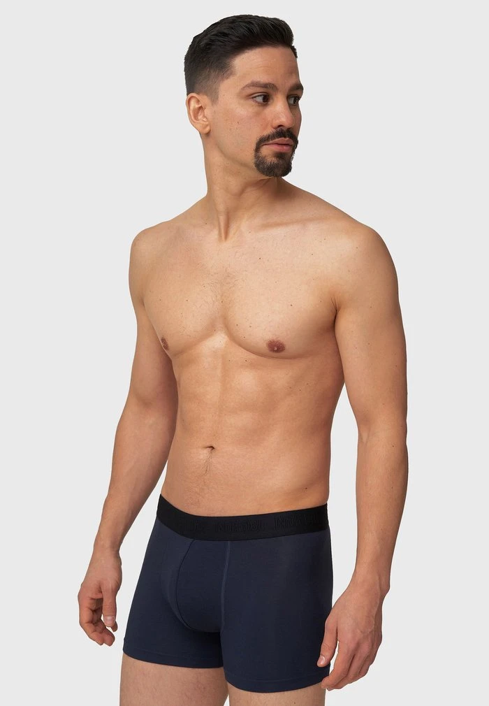 INDICODE JEANS BAMBOO BERLIN - Shorty - White/black/navy 2 INDICODE JEANS BAMBOO BERLIN - Shorty - White/black/navy – Image 2