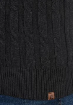 INDICODE JEANS IDPAULO - Pullover - Charcoal Mix -INDICODE Boutique 7dce02264a5c410cb9b7026e88a77442