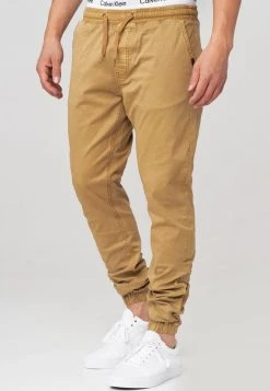 INDICODE JEANS FIELDS - Pantalon Classique - Amber -INDICODE Boutique 7e2cf84759844ac3a596de13d7b18cb9