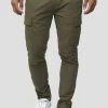 INDICODE JEANS Pantalon Cargo - Army