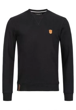 INDICODE JEANS BEECHEN - Sweatshirt - Black -INDICODE Boutique 7ede6f5a55a34ade84107859b5519def