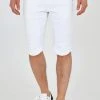 INDICODE JEANS LEON - Short En Jean - Offwhite