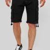 INDICODE JEANS CARGO ABNER - Short - Black