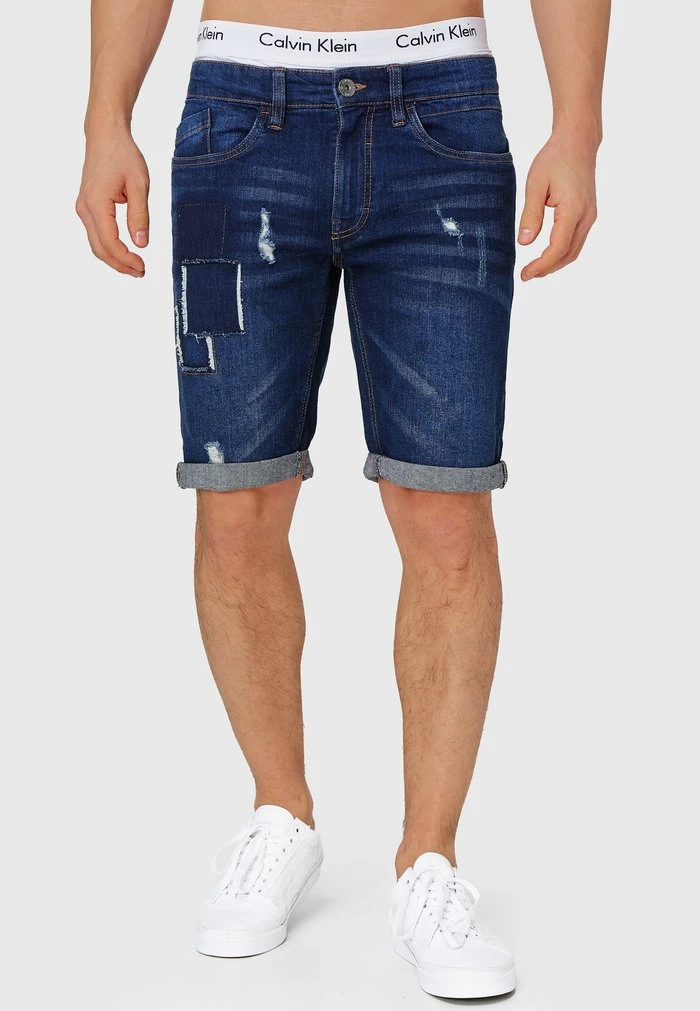 INDICODE JEANS ROBERTS - Short En Jean - Blue 1 INDICODE JEANS ROBERTS - Short En Jean - Blue