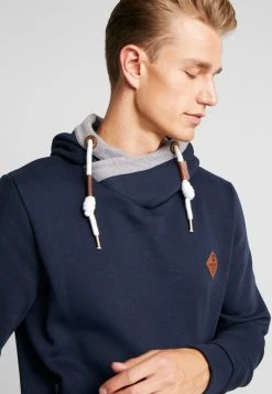 INDICODE JEANS BATCHELOR - Sweat à Capuche - Navy -INDICODE Boutique 80c0a8e5e7fb4c63b22d60e24ab305aa