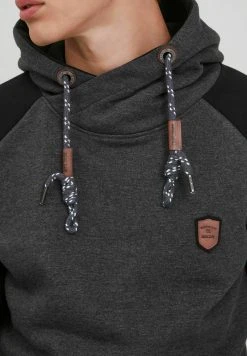 INDICODE JEANS IDTONEY - Sweat à Capuche - Charcoal Mix -INDICODE Boutique 80ea29ded66e40238d8249e16a0b713d