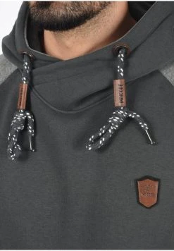 INDICODE JEANS IDTONEY - Sweat à Capuche - Grey Mix -INDICODE Boutique 80f3e0760fb14538bee6218d4f135e78