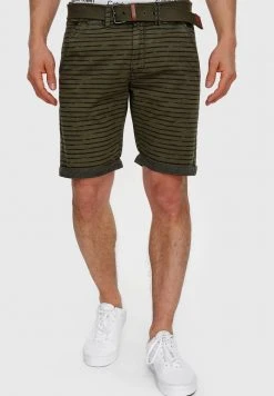 INDICODE JEANS ARROYO - Short - Army